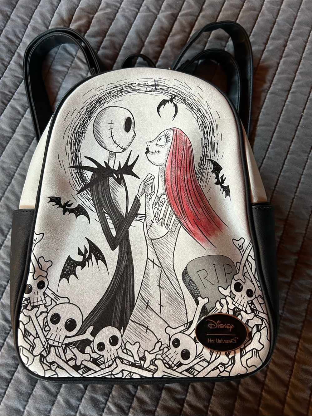 Disney The Nightmare Before Christmas Jack & Sally Backpack